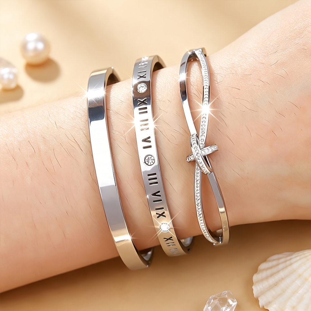 Unisex Durable Waterproof Stainless Steel Bracelet